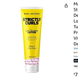 Marc Anthony Strictly Curls Curl Defining Styling Lotion, 8.3 Ounce Tube